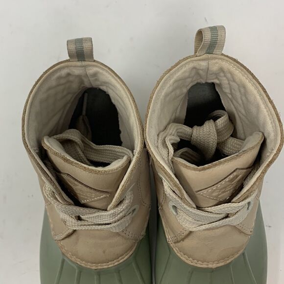 Women’s SPERRY Sage Green Duck Boot size 7.5 - Picture 9 of 9